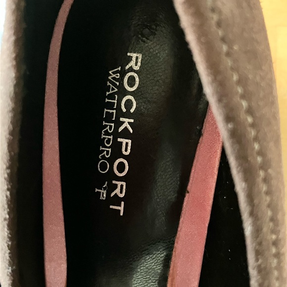 Rockport Walk-Dry Suede Shoes, Sz.8 - Picture 6 of 7